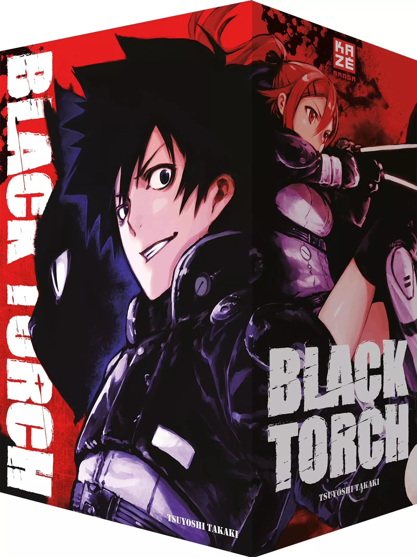 Black Torch – Komplettpaket - Band 01 - 05 - Sammelschuber