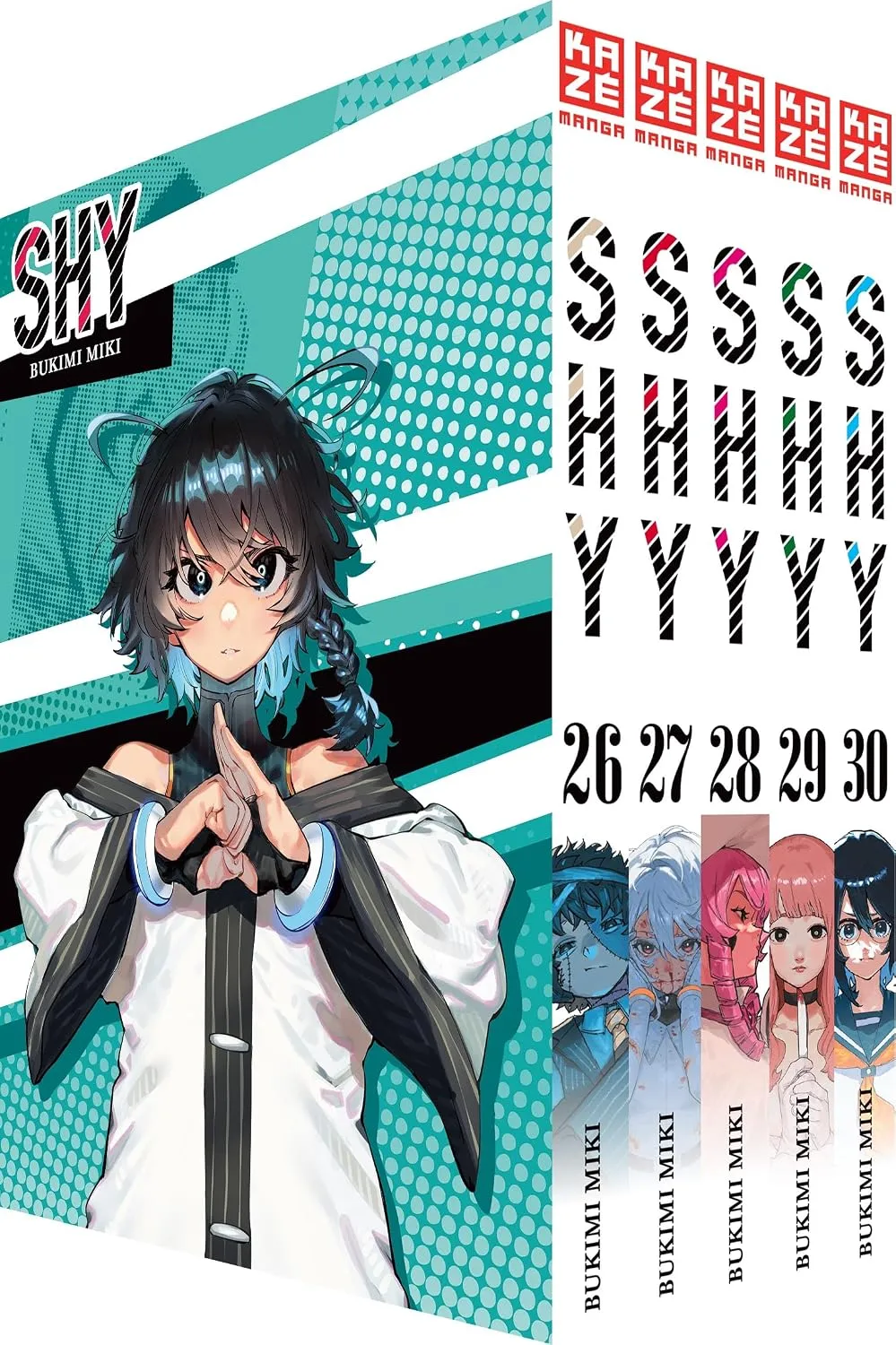 SHY - Band 26 -30 im Sammelschuber