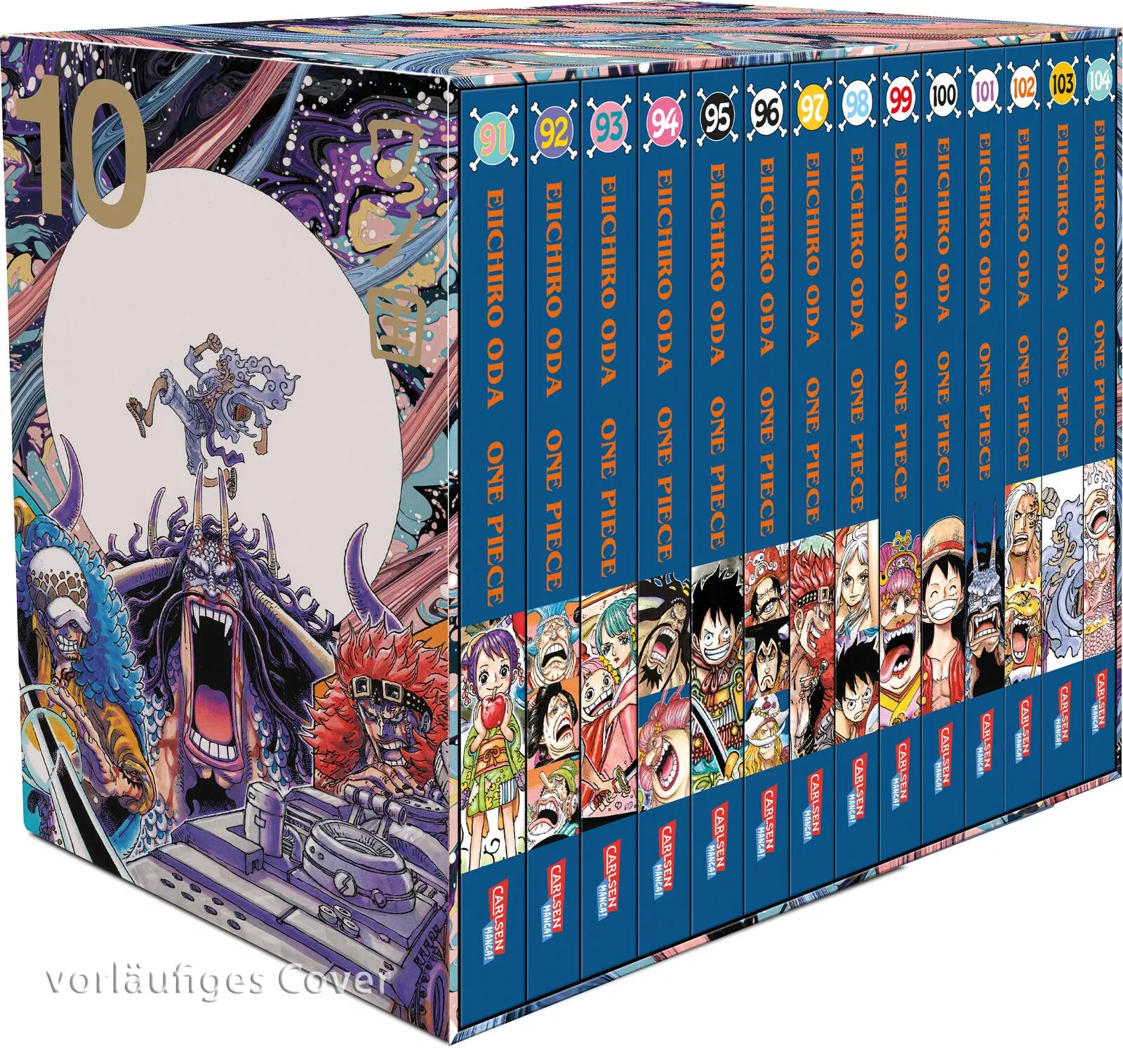 One Piece Sammelschuber 10: Wa No Kuni (inklusive - Band 91 -104)