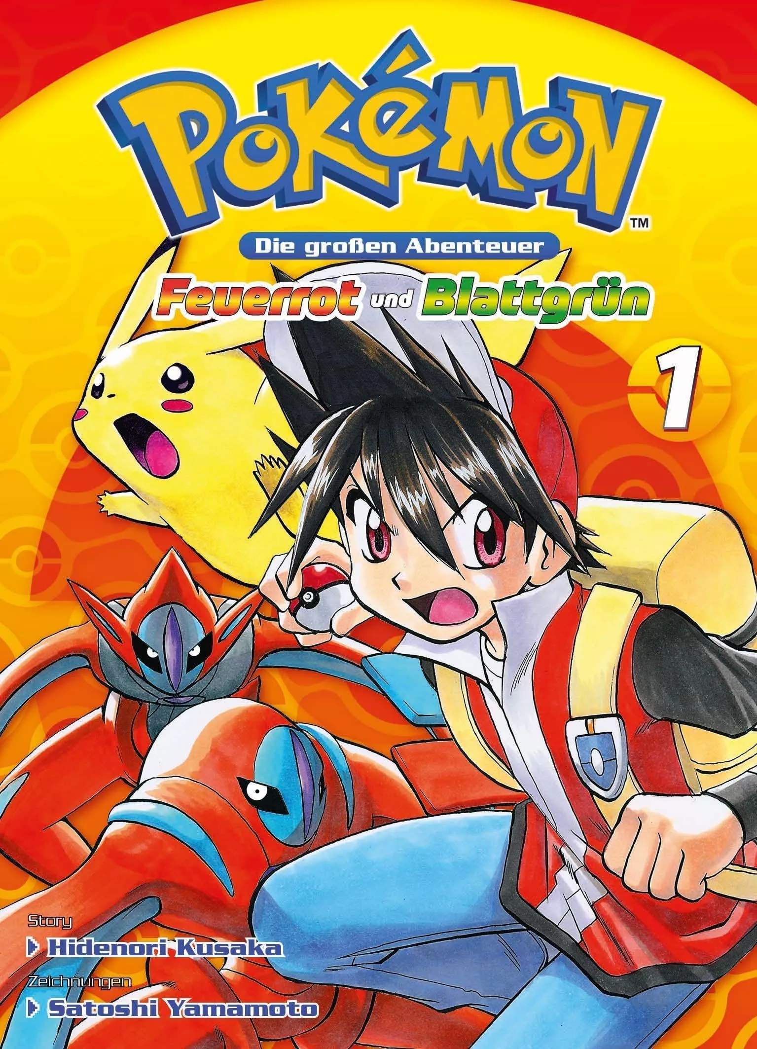 Pokémon - Die großen Abenteuer: Feuerrot und Blattgrün (inklusive limitierter Acryl-Figur) - Band 01