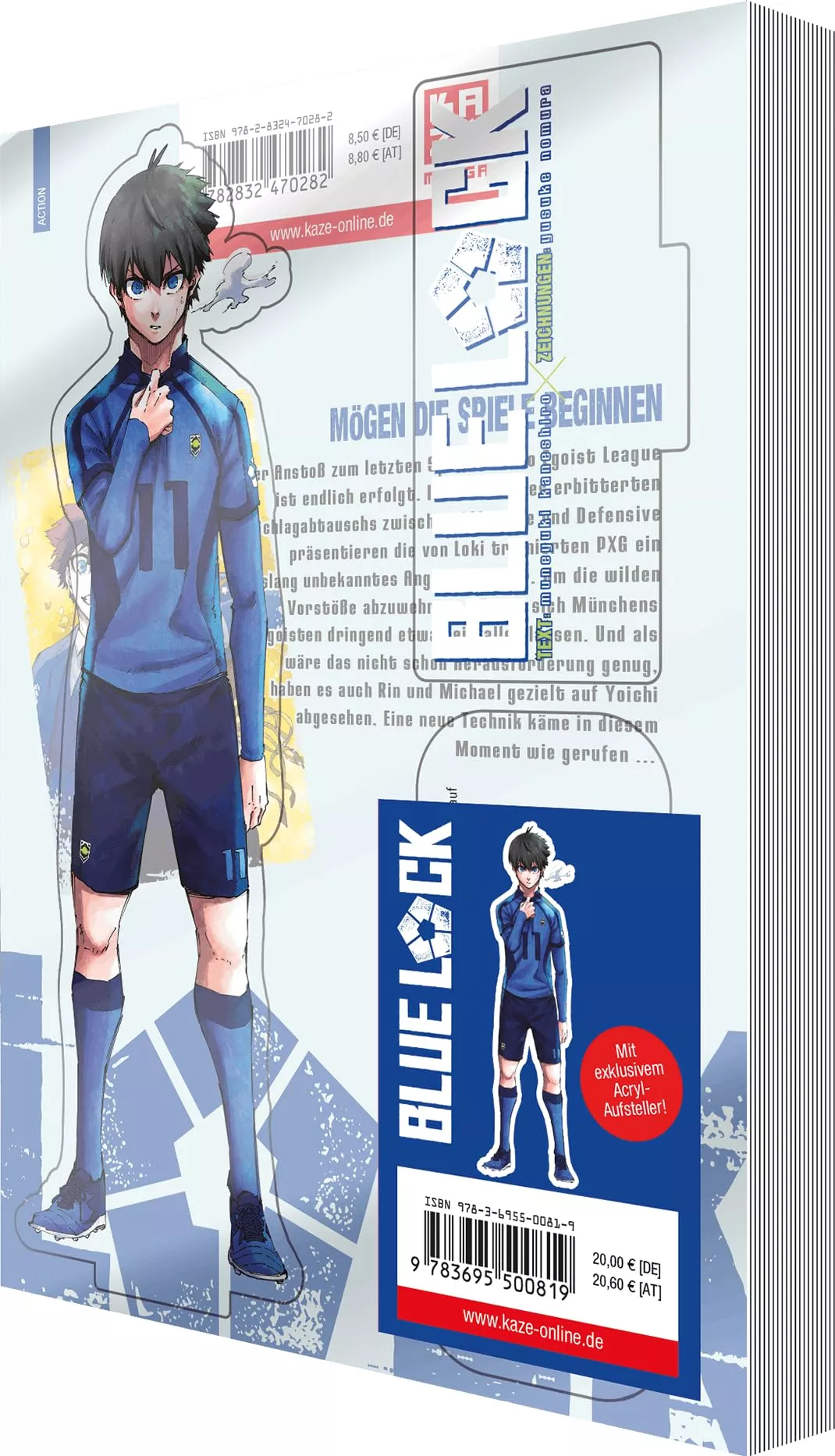 Blue Lock - Band 29 – mit Acryl-Aufsteller